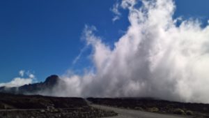 Swirling cloud, Tenerife